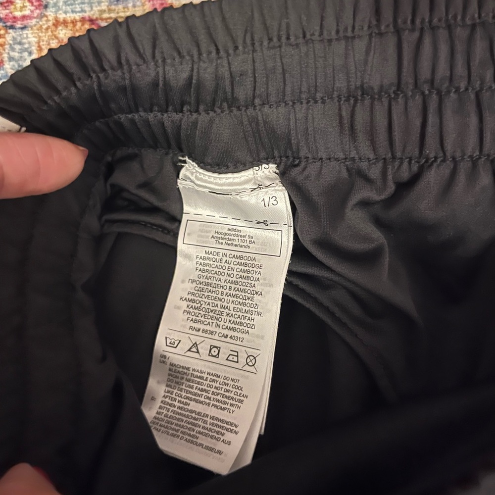 Adidas Women's Black Shorts w/ Panties Built In. Size Medium. - Picture 8 of 8